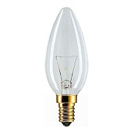 Лампа накаливания Stan 60Вт E14 230В B35 CL 1CT/10X10 | Код. 926000003017 | Philips